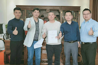 皇家金盾指纹锁城市代理合作签约 NO.2019031909