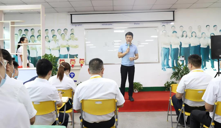 皇家金盾人脸指纹锁六月份员工大会圆满召开